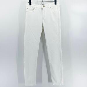 Acne Studios Skin 5 Pocket Jeans White Skinny Stretch Size 26 NWT